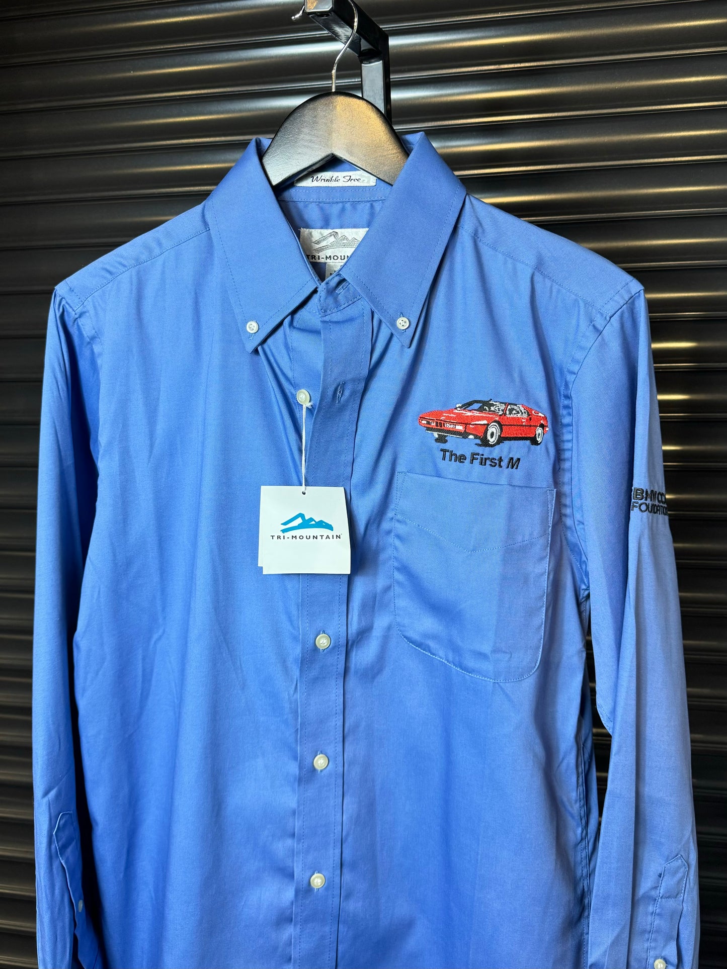 Vintage BMW M1 CCA Longsleeve Button Up Shirt NWT - Small