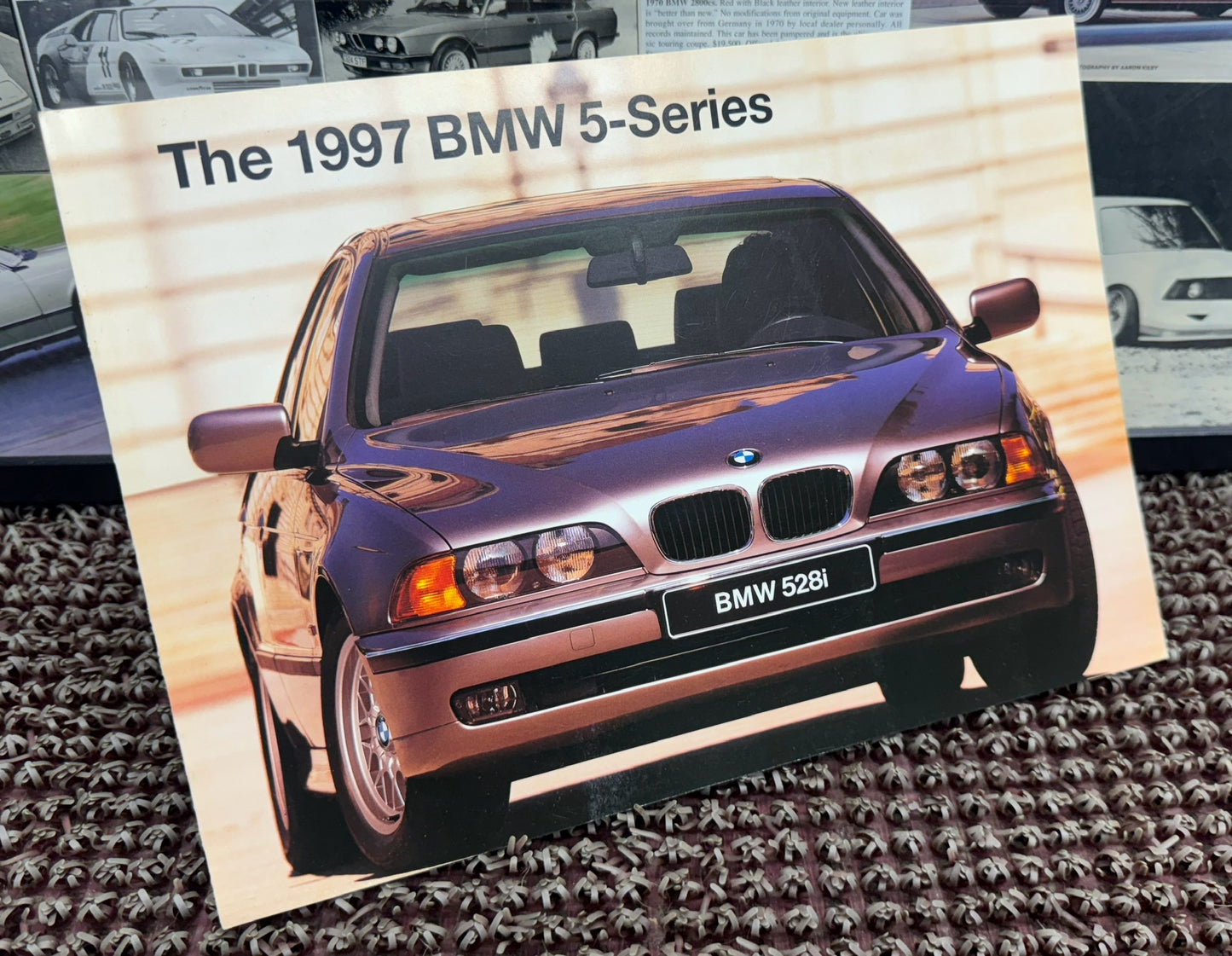 BMW E39 5-Series 1997 Booklet