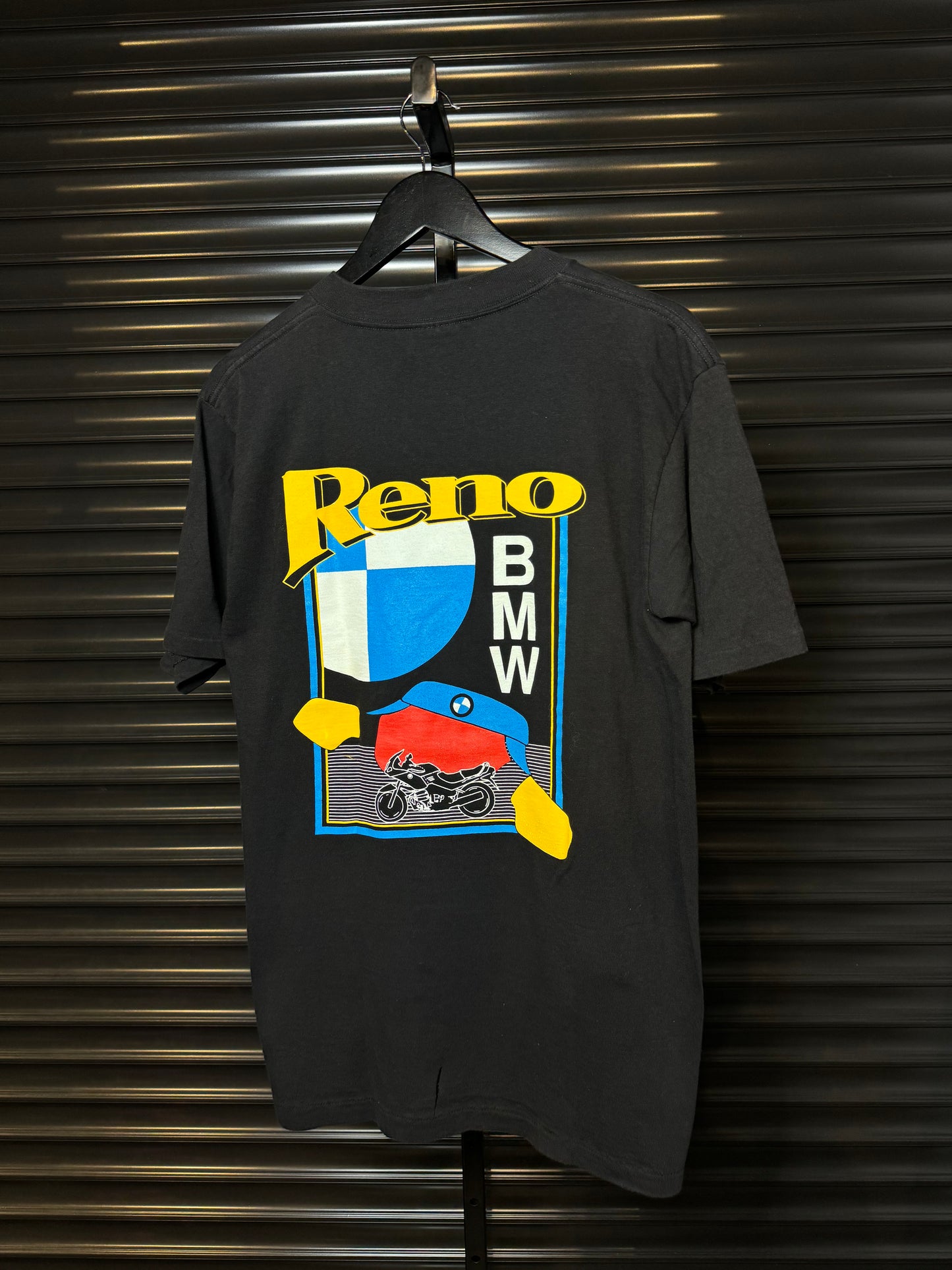90’s BMW Reno Motorcycles Tee -  Large DRYROT