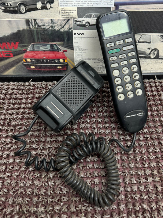 BMW Bell Atlantic Car Phone and Mount OEM