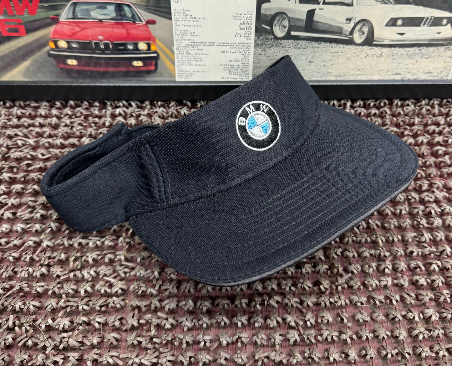 Vintage BMW Sunvisor Hat