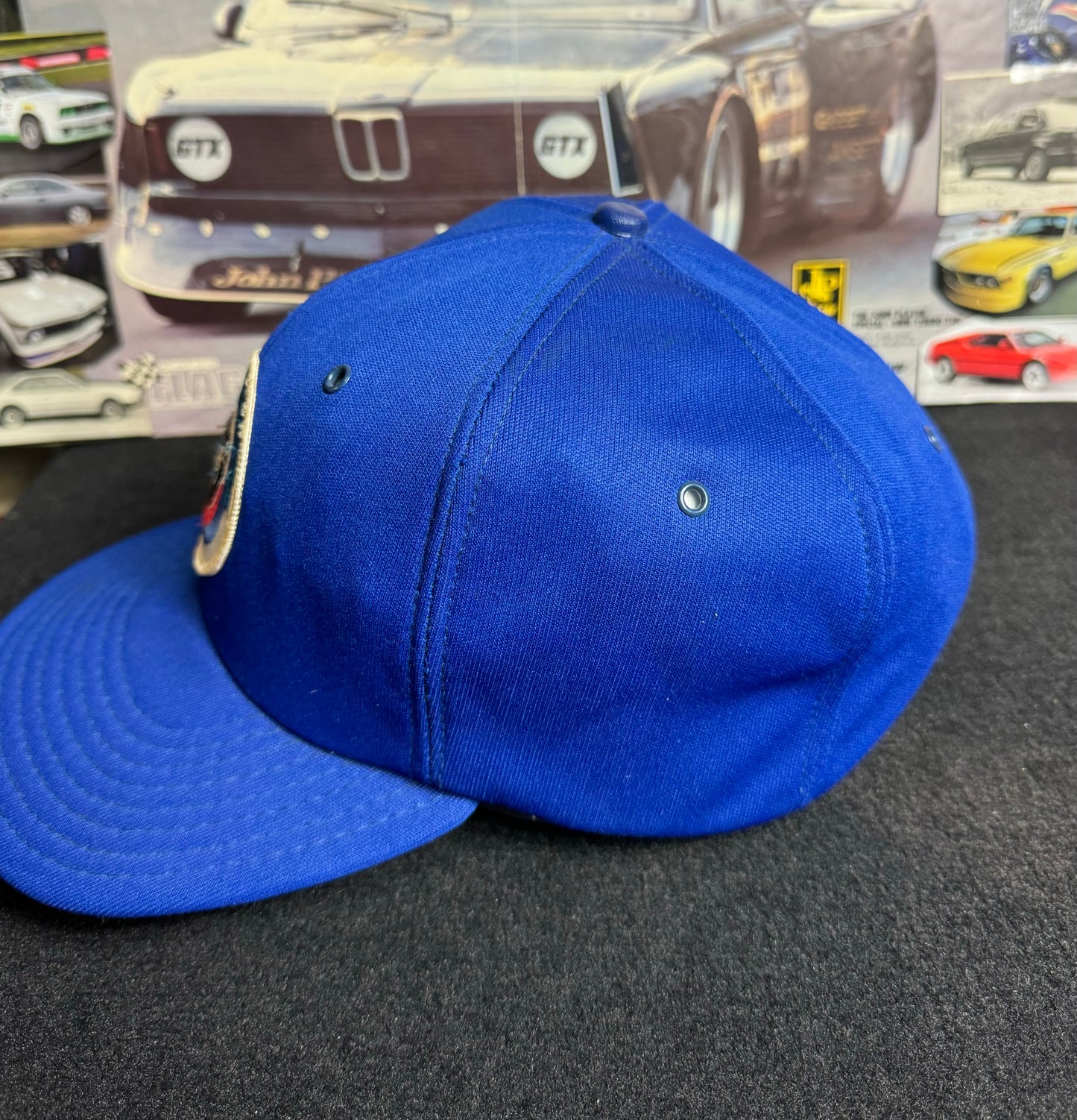 80’s BMW Motorsports Roundel SnapBack Blue Hat