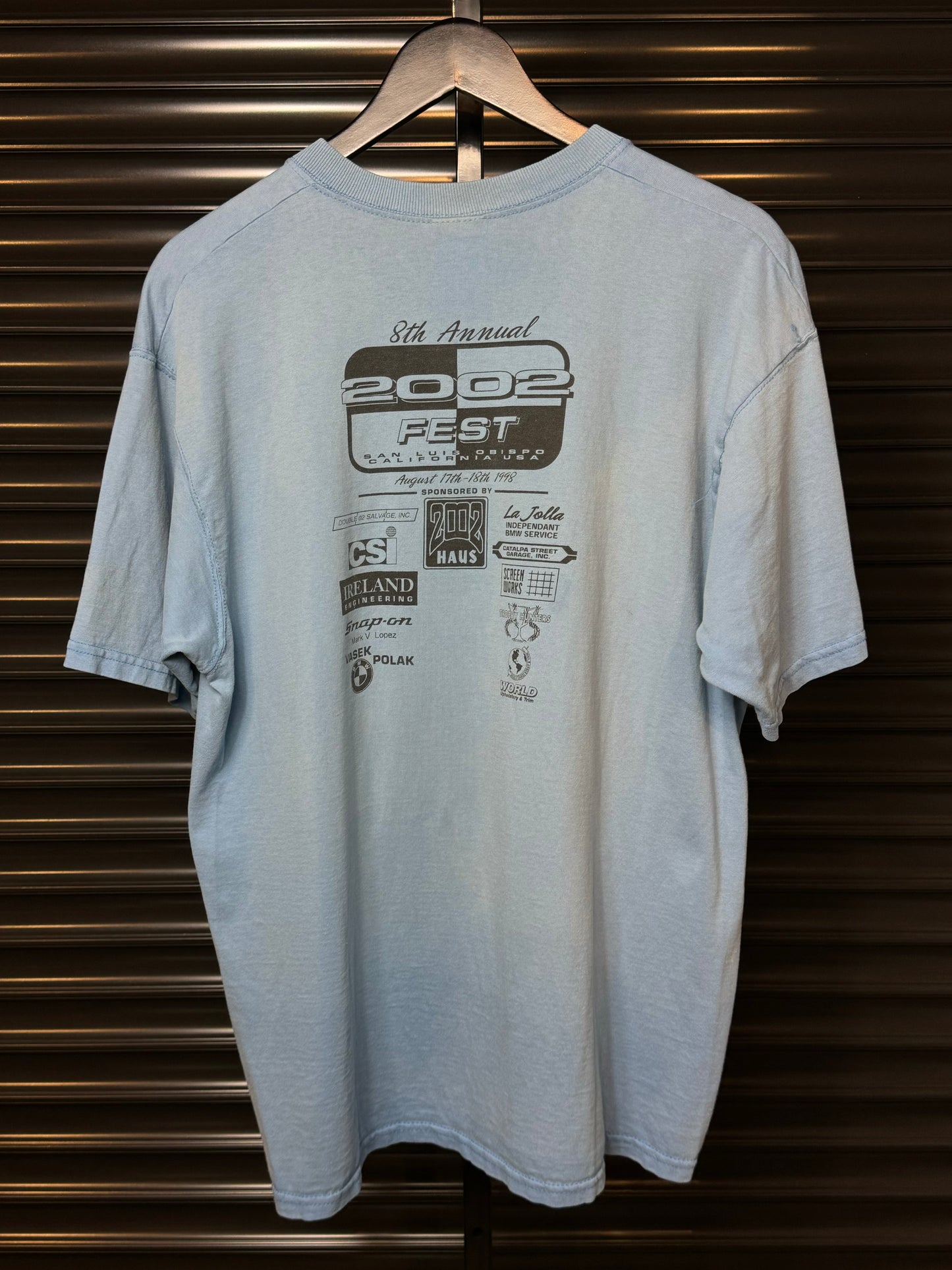 Vintage E10 2002 Fest West California 1998 Tee - Large