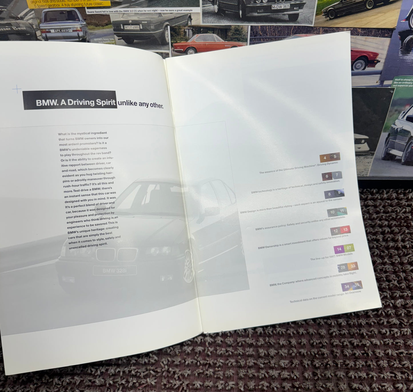 BMW 1997 35 Page Booklet