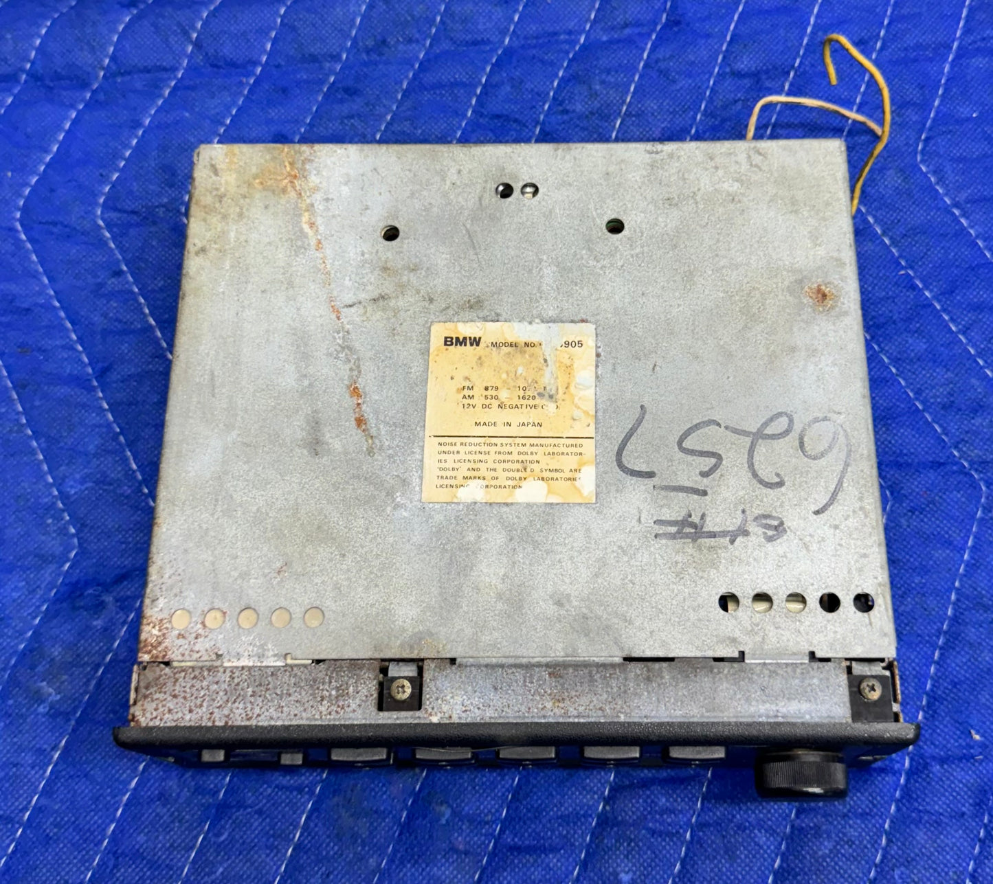 BMW E30 Alpine CM5908 Radio Stereo