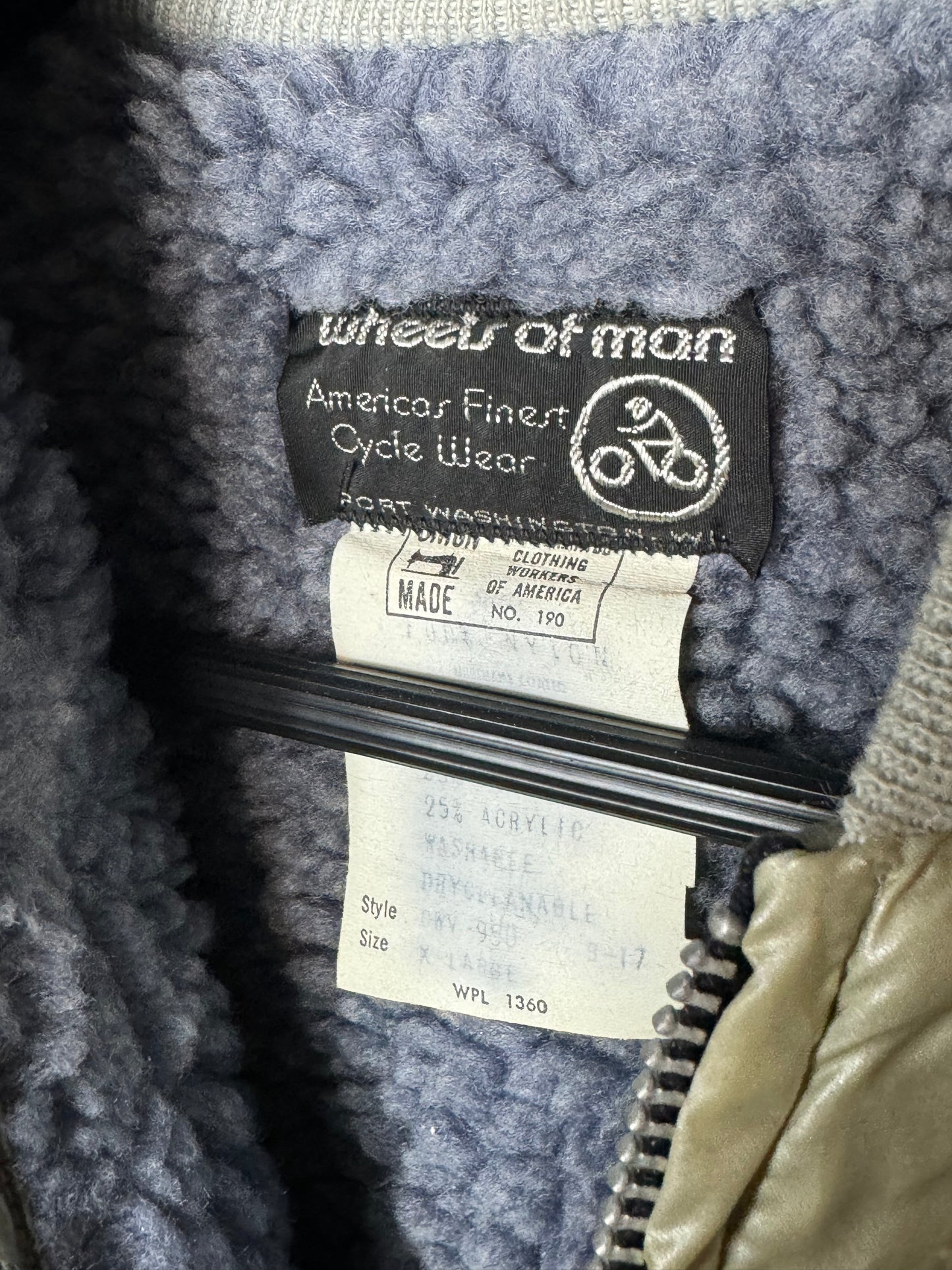 80’s BMW Sherpa Lined Logo Vest - XL