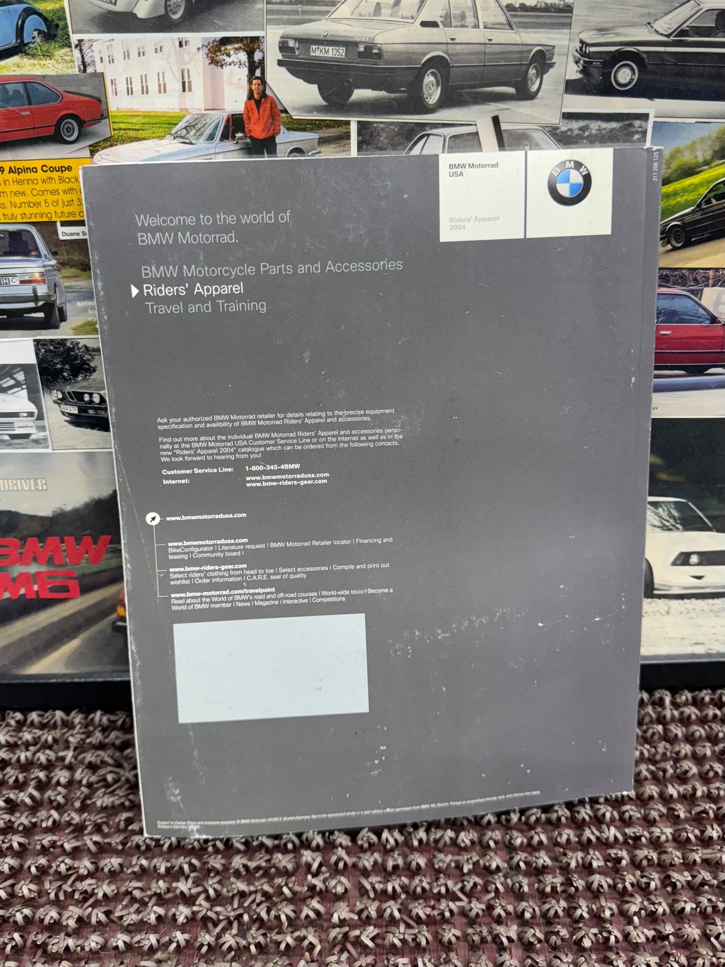 BMW Motorcycle Riders Apparel
2004 Catalog Booklet