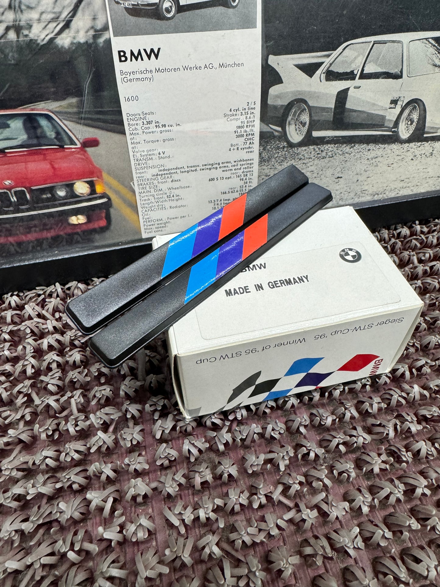 BMW E28 Seat Emblems