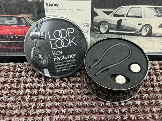 BMW Loop Lock Key Fastener Accessory Keychain