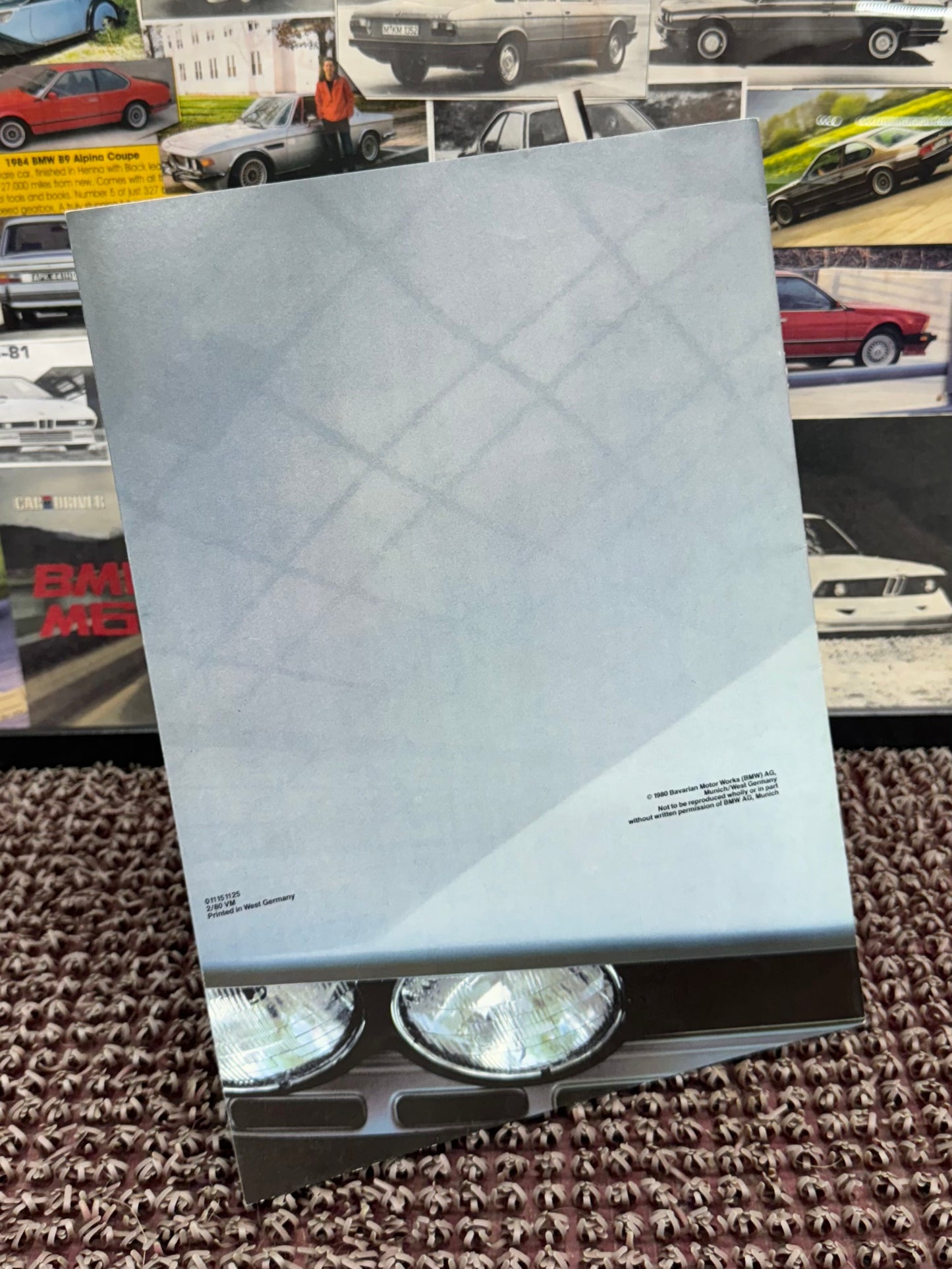 BMW “The Ultimate Driving Machine” 1980 Booklet