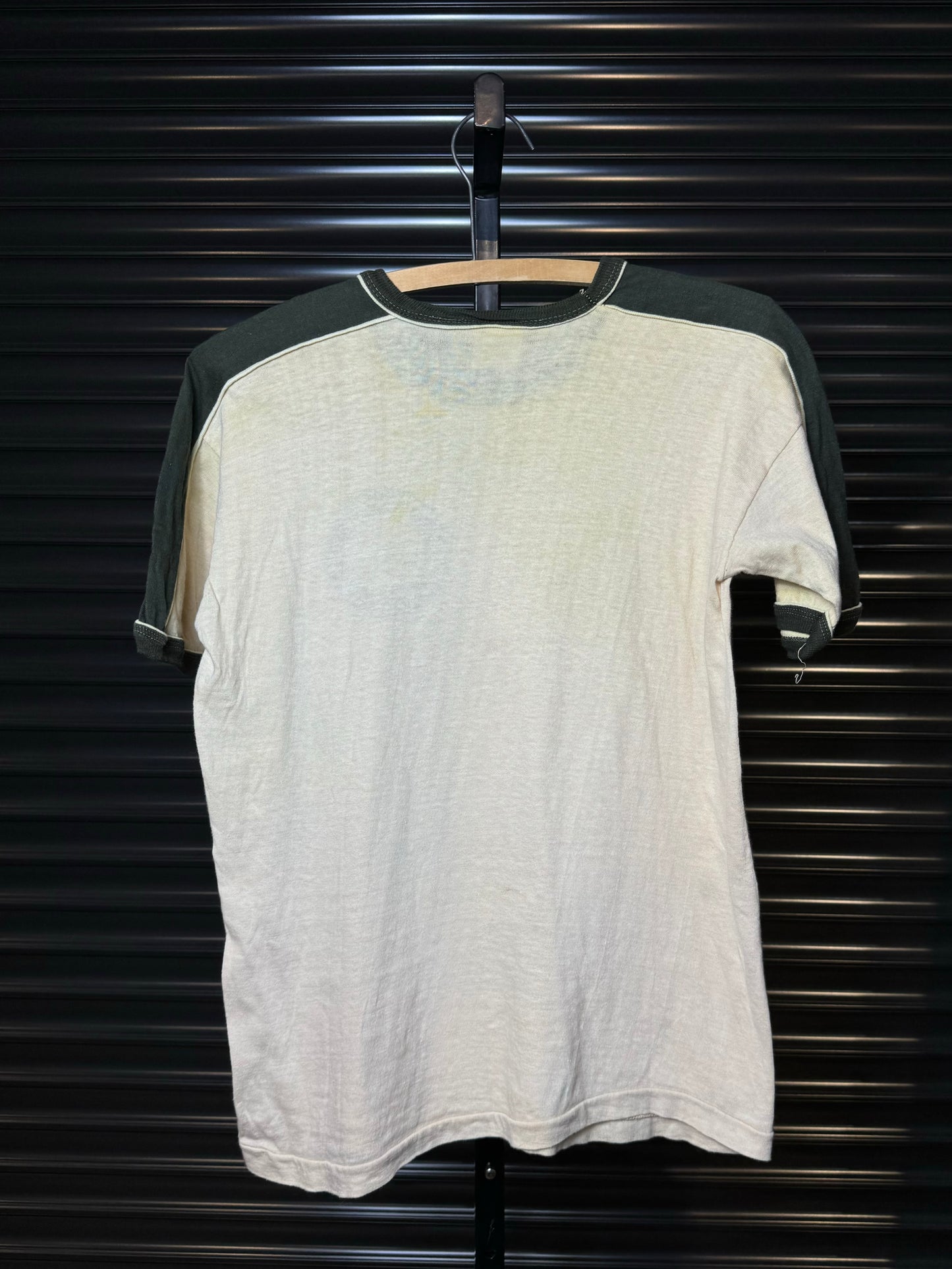Vintage 70/80’s Mercedes Benz Logo Ringer Shirt  - Large