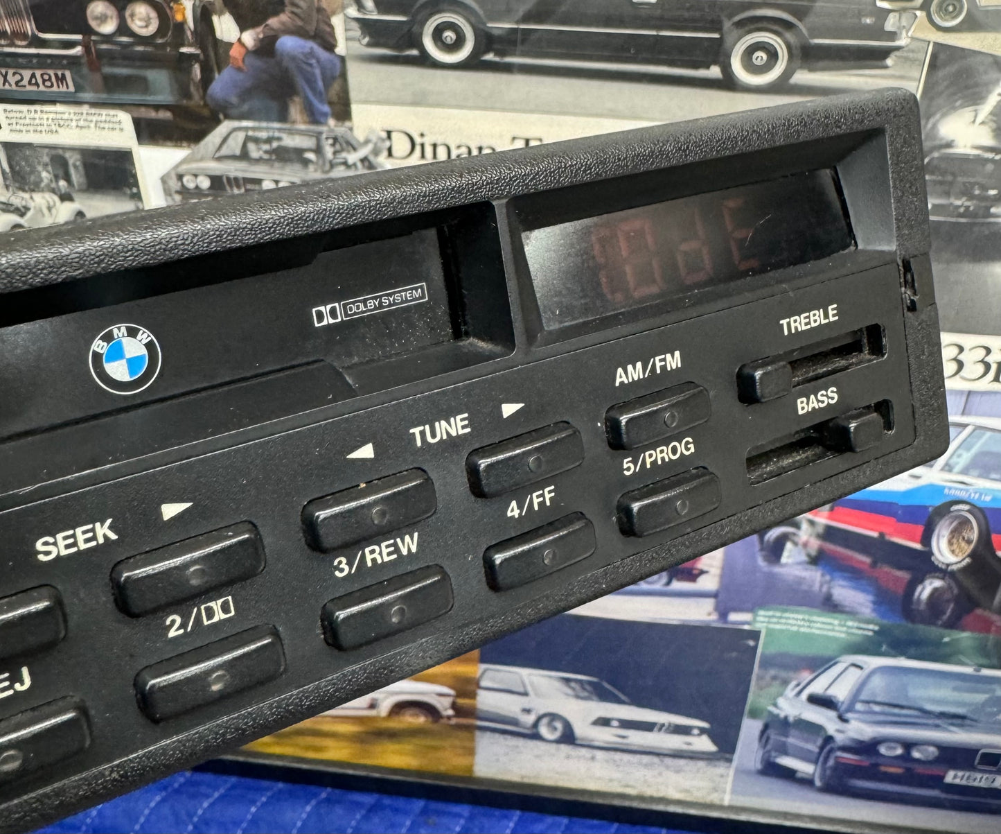 BMW E30 Alpine CM5908 Radio Stereo