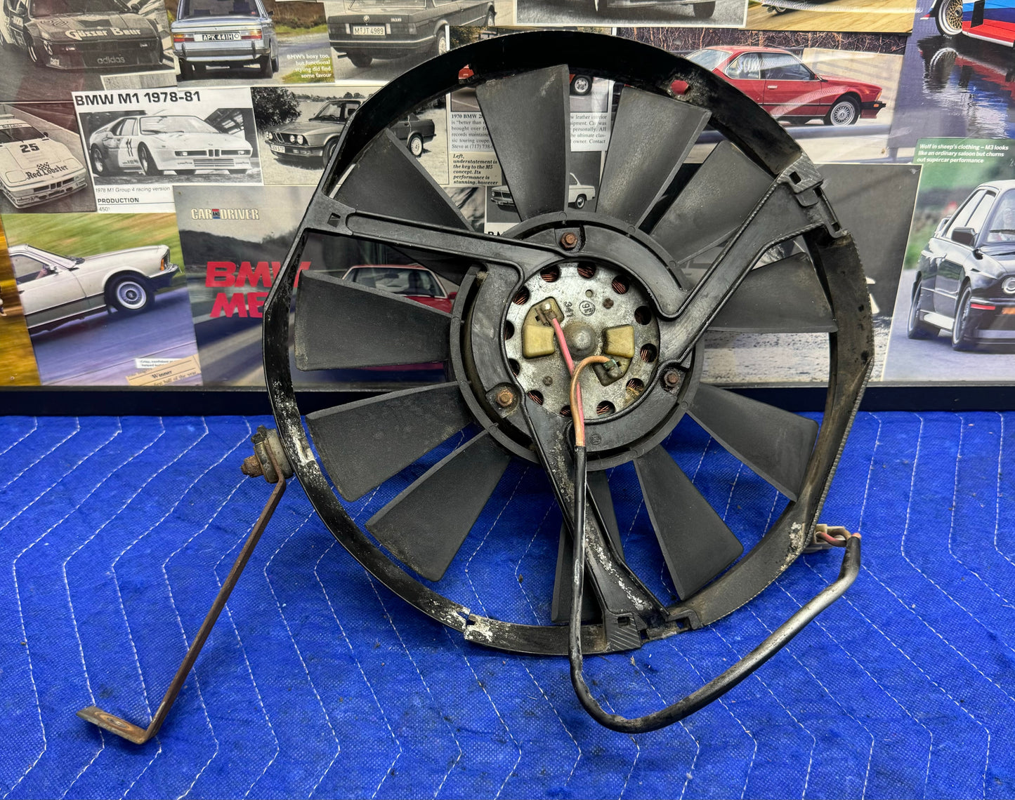 BMW OEM Electric AC Condenser Fan