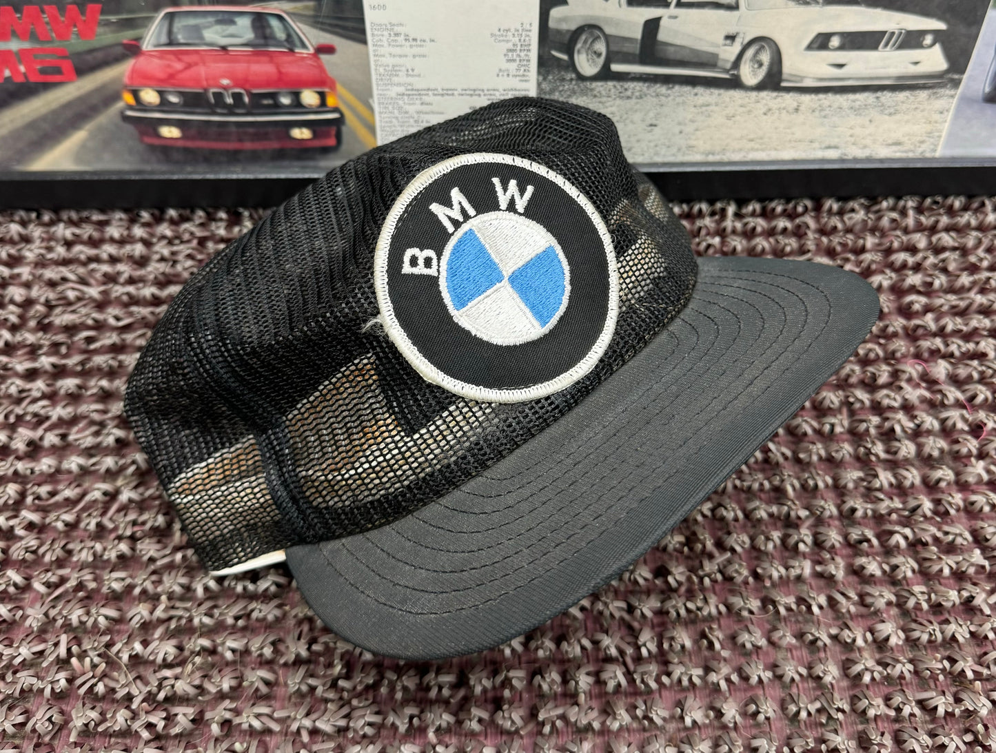 80’s BMW Roundel Trucker SnapBack Hat
