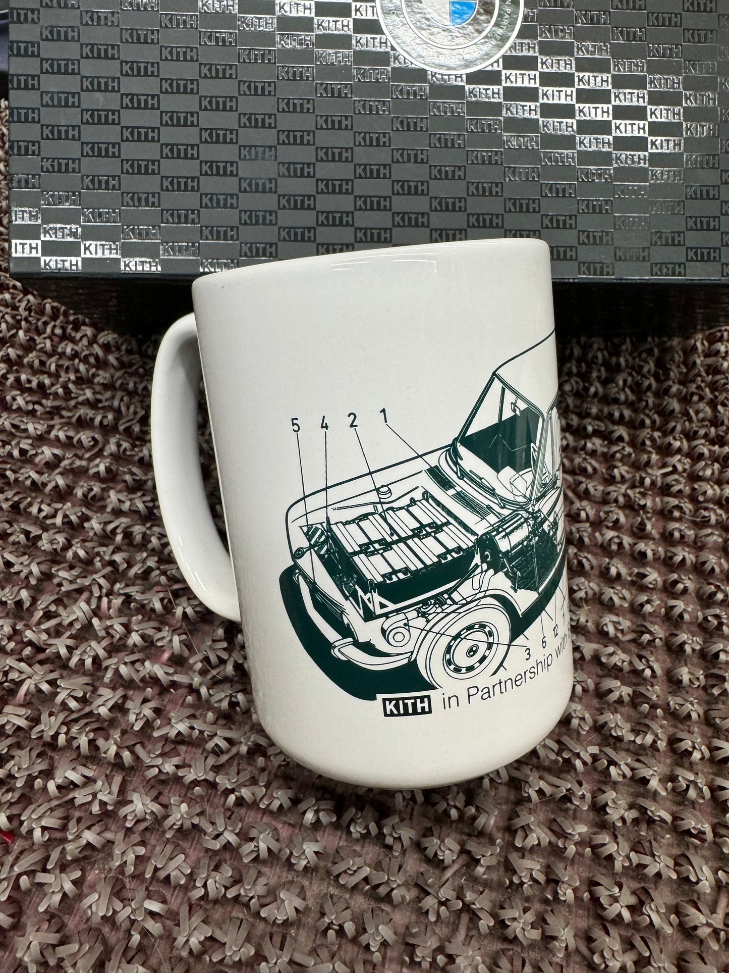 BMW KITH E10 Car Sketch Mug