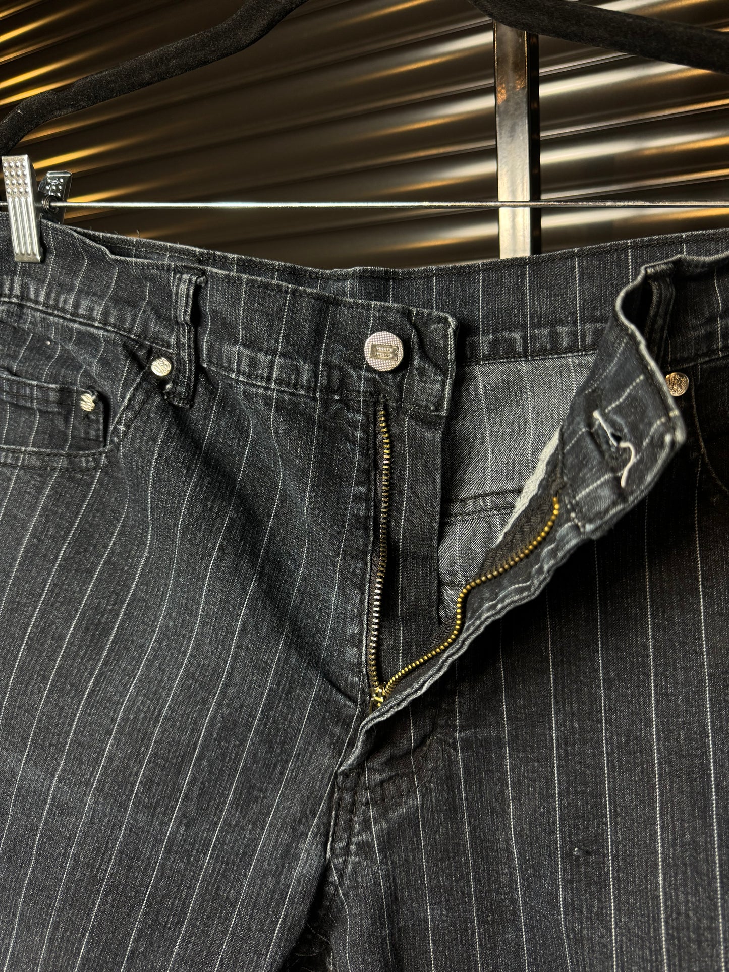 Vintage BMW Striped Shorts - 38