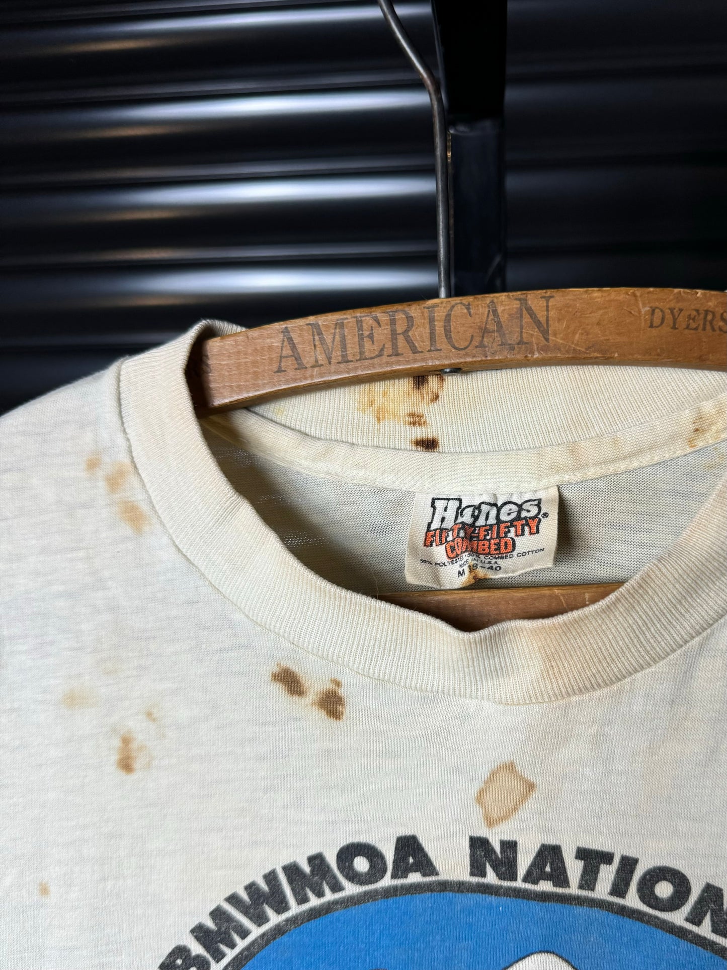 Vintage BMW Motorcycles 1980 Oregon Trail Tee - Medium