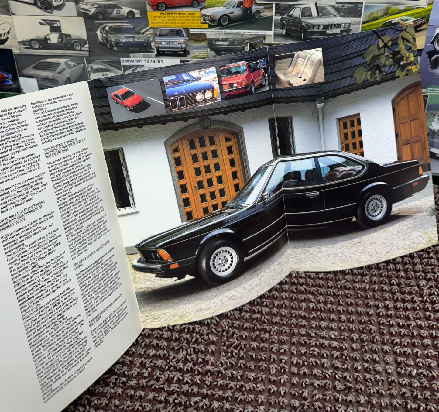 BMW E24 633CSI Booklet