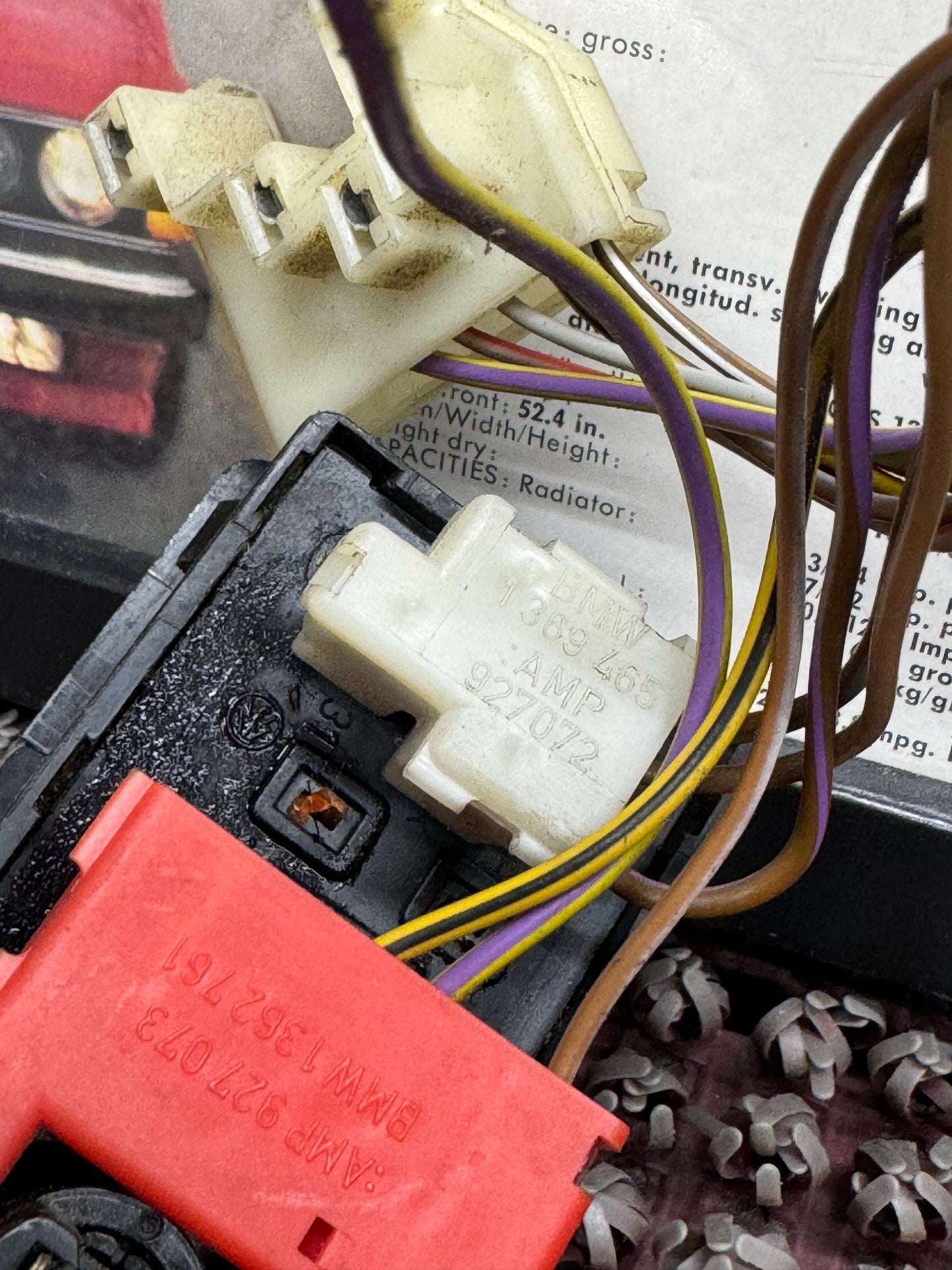BMW German Fog Light Switch With Wiring