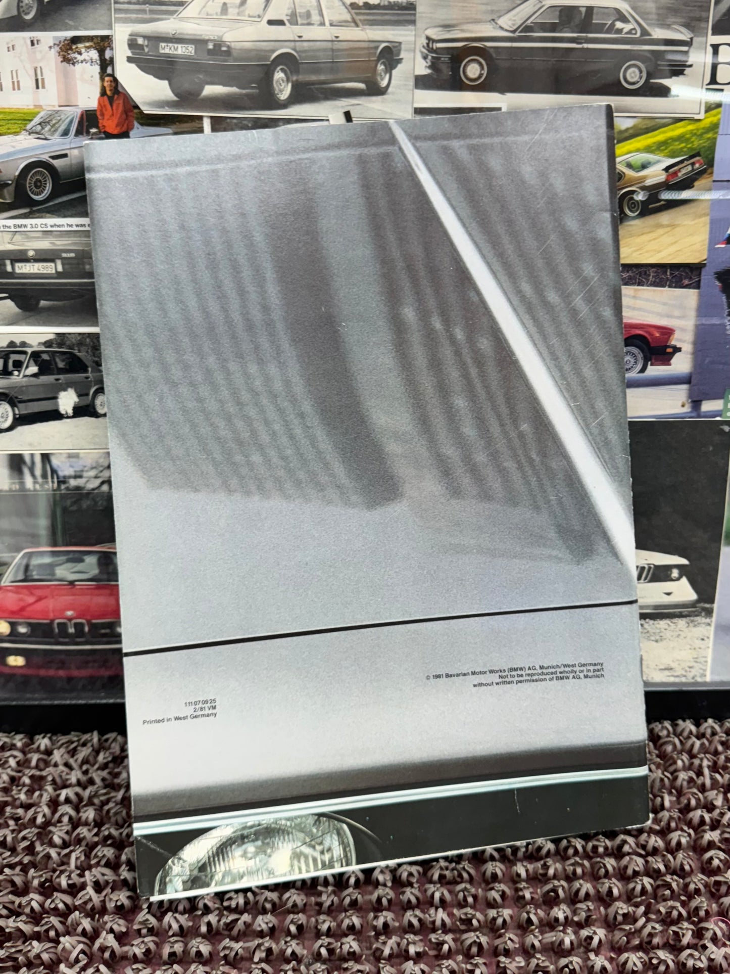 BMW E23 733i 1981 Booklet