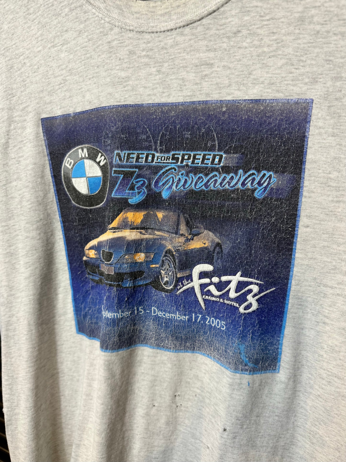 Vintage BMW Z3M Need for Speed Promo Tee - XL