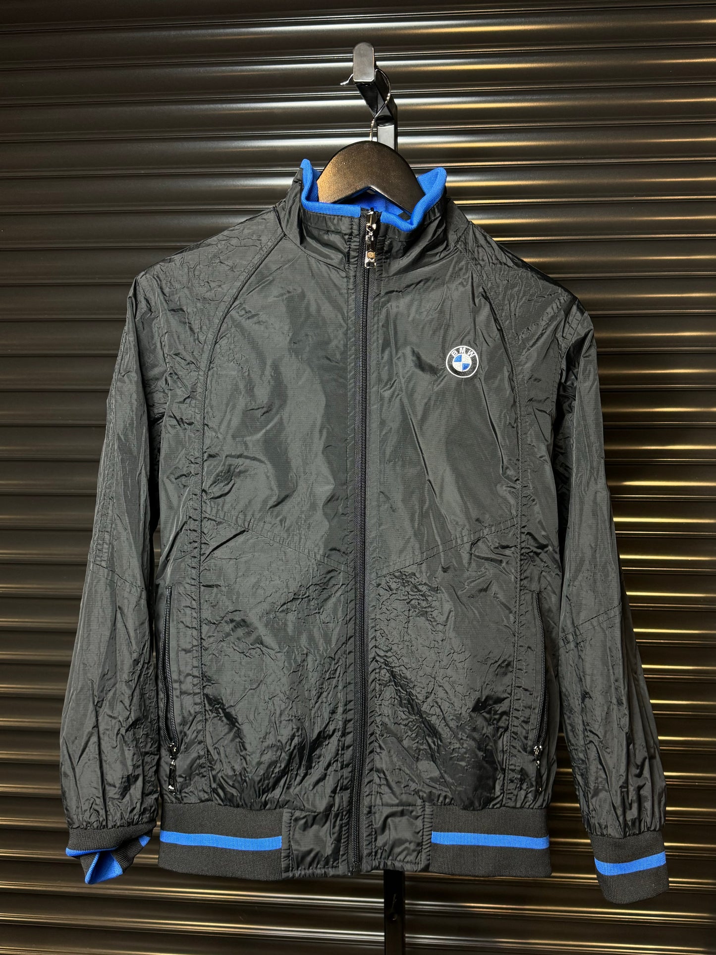Vintage BMW Zip Up Light Jacket - XL