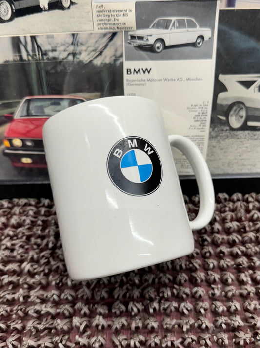 Vintage BMW Roundel Ceramic Coffee Mug