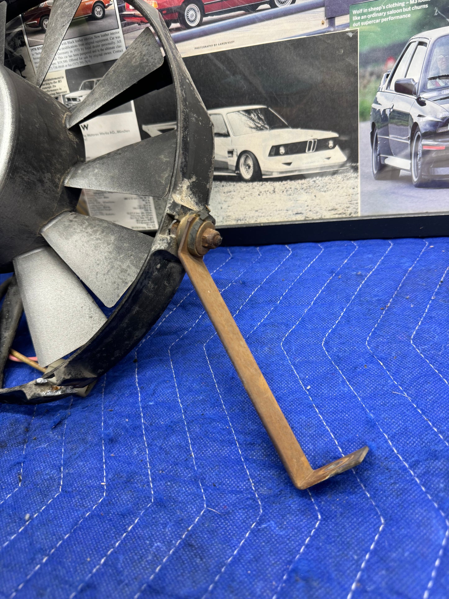 BMW OEM Electric AC Condenser Fan