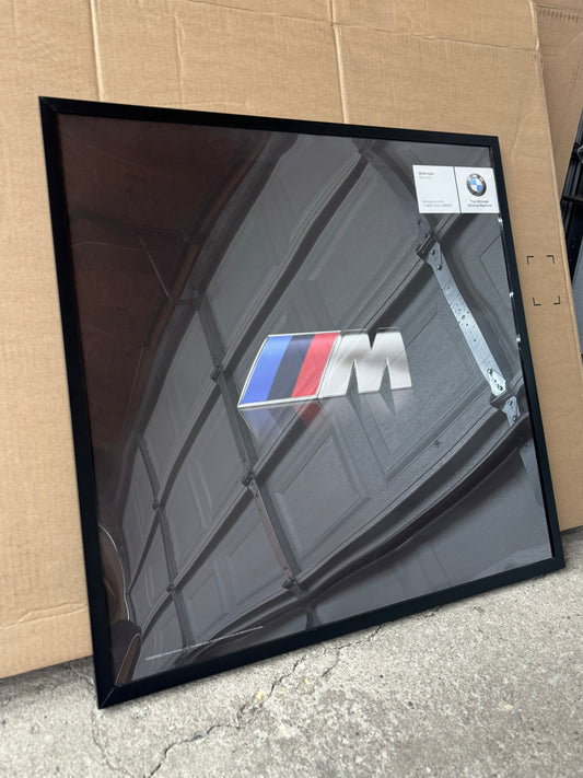 BMW Motorsport M Logo 2008 Dealership Poster - 24x24