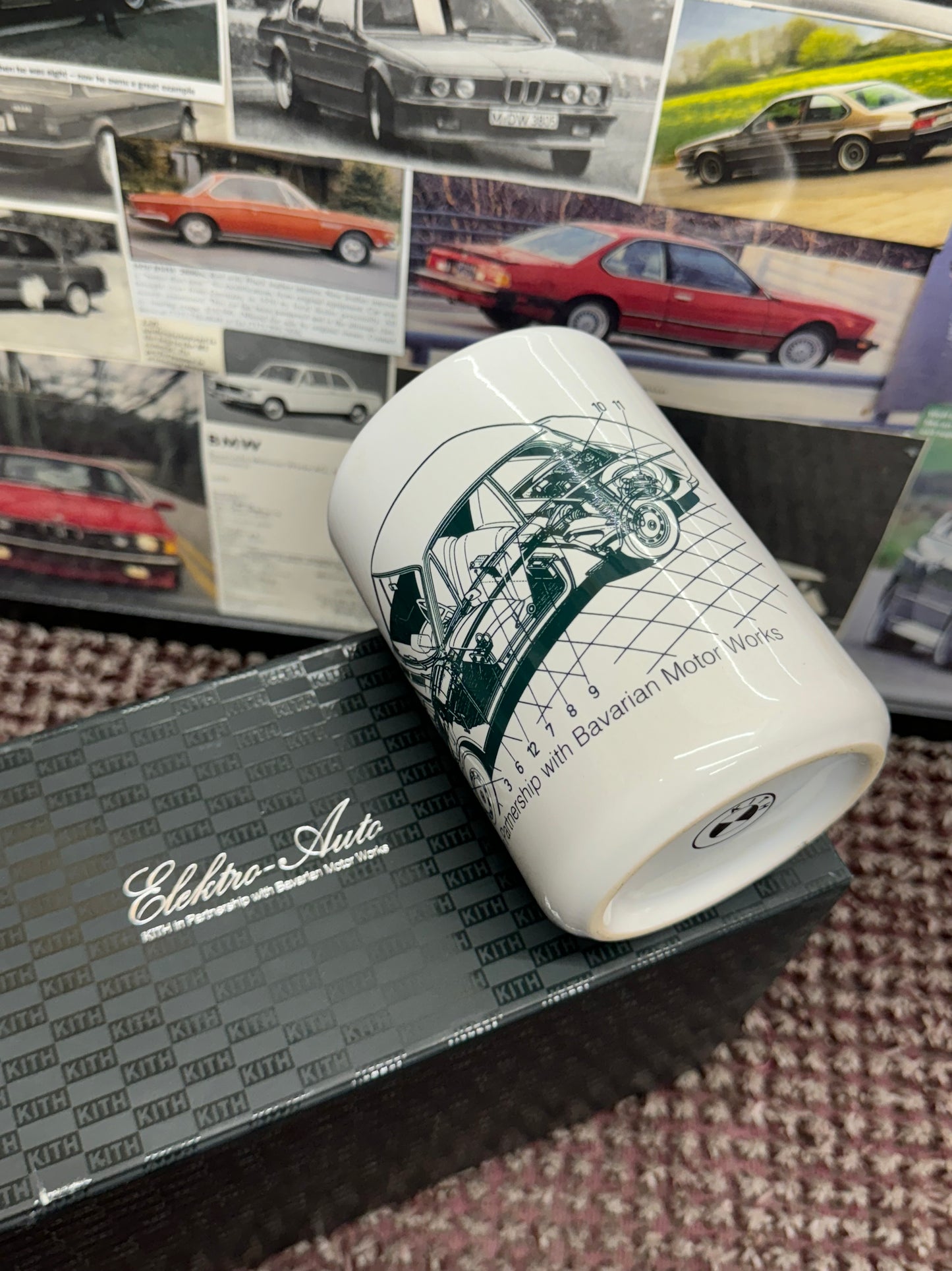 BMW KITH E10 Car Sketch Mug