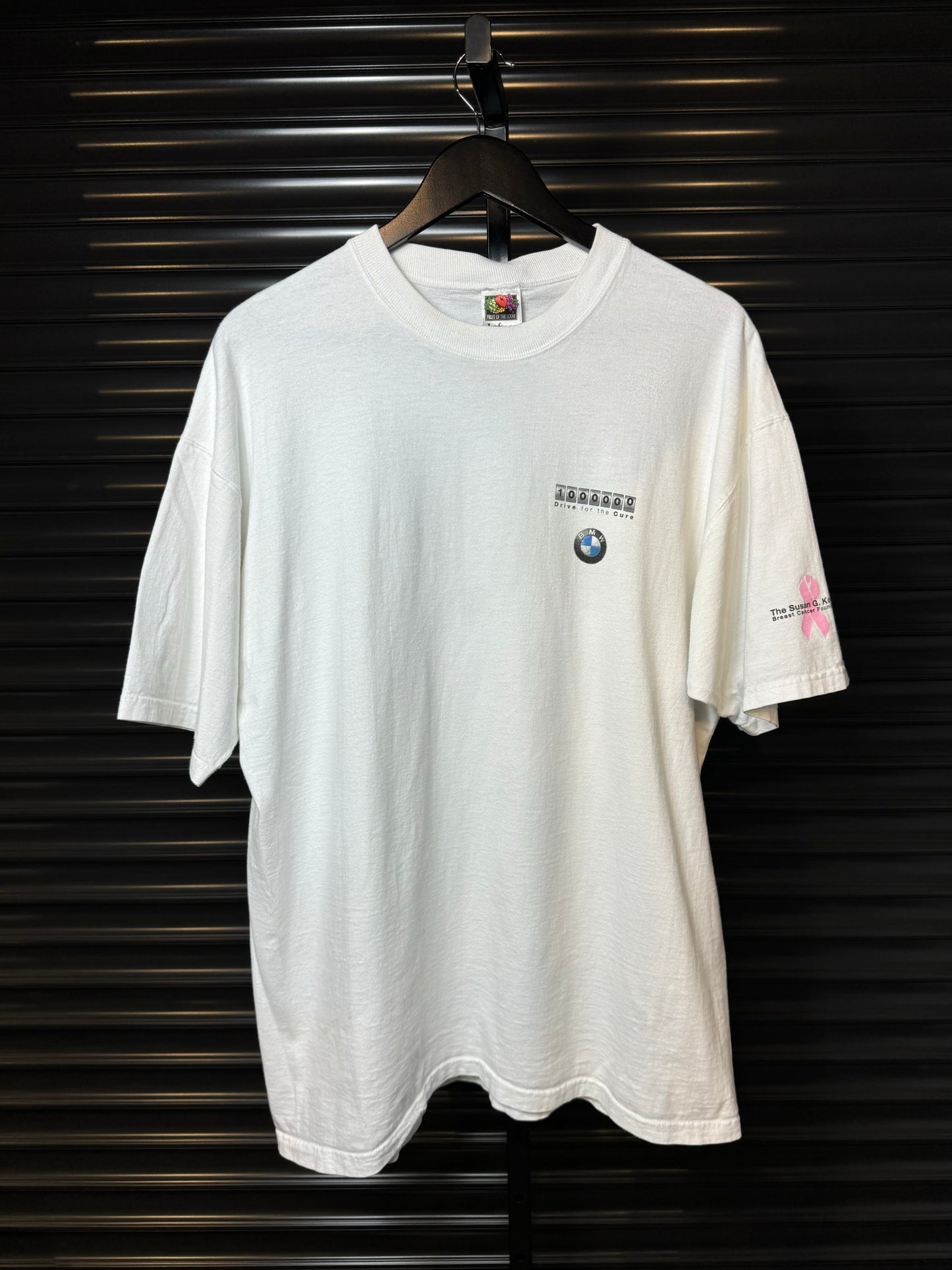 Vintage BMW Drive for the Cure Breast Cancer Tee - XL