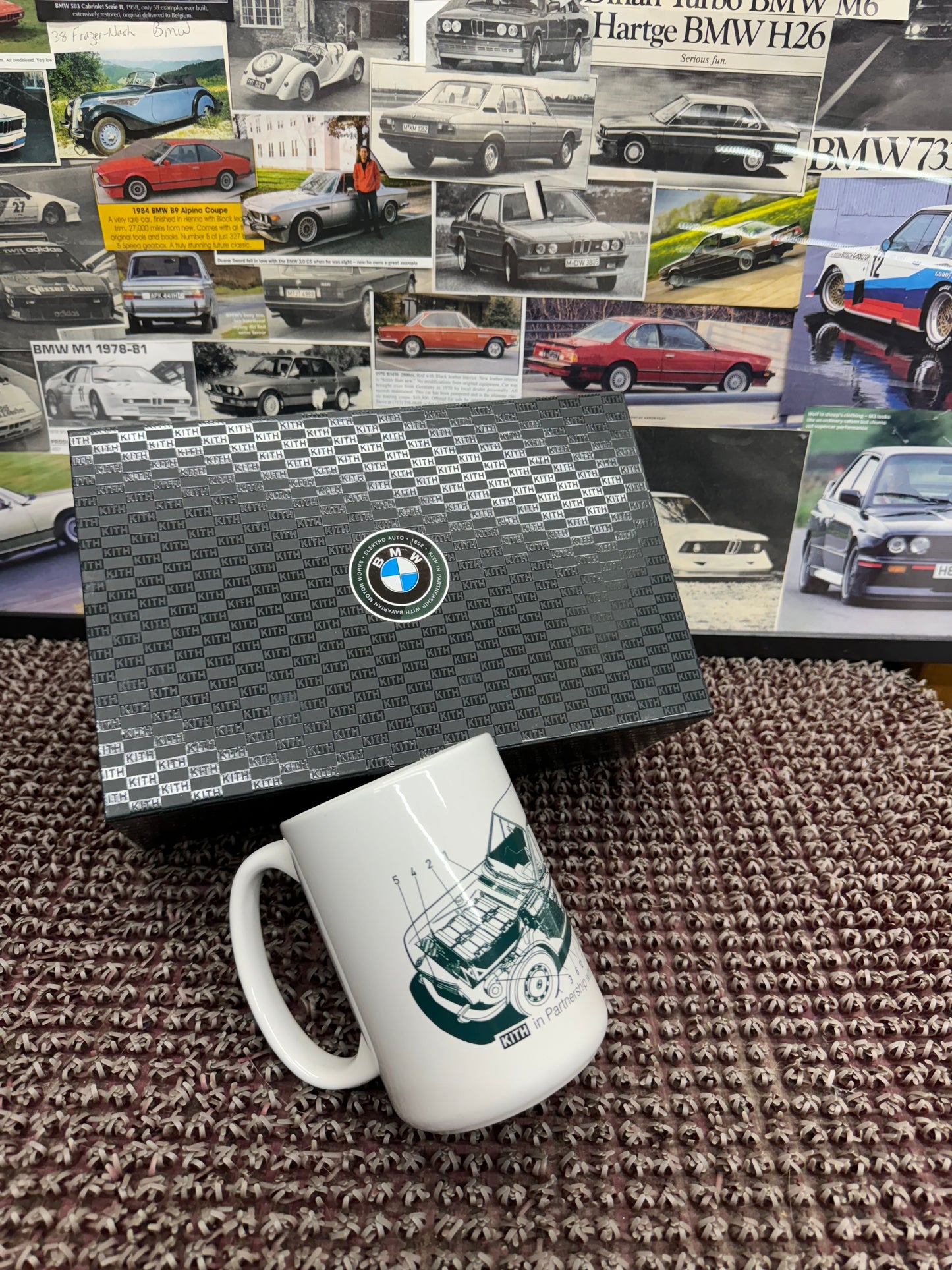 BMW KITH E10 Car Sketch Mug