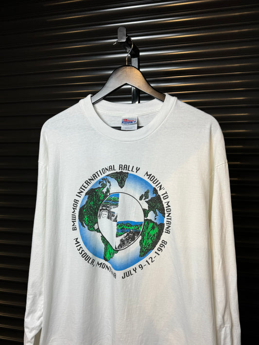 Vintage BMW MOA Montana 1998 Rally Longsleeve Tee - XL