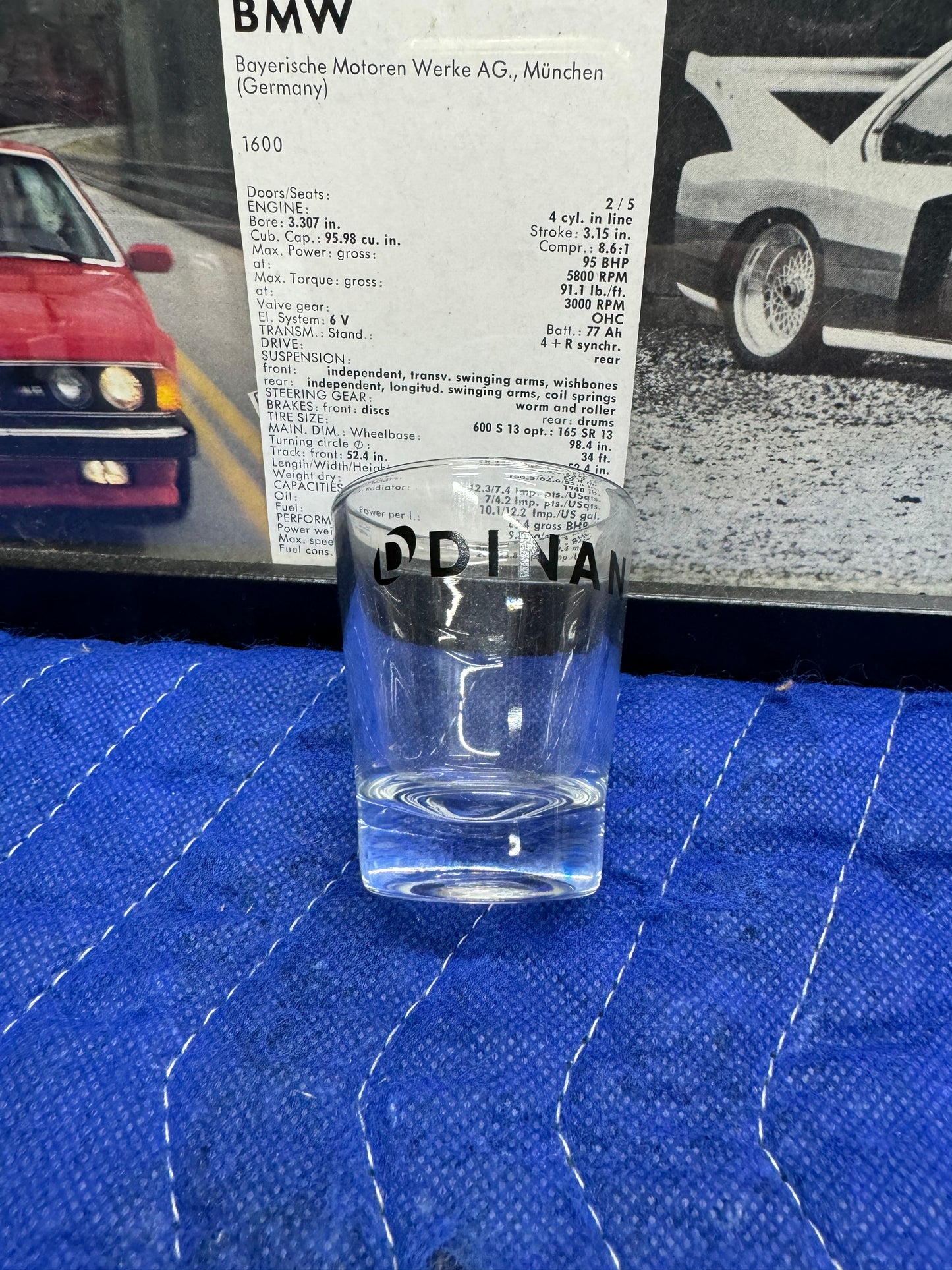 Dinan 2oz. Promotional Shot Glass