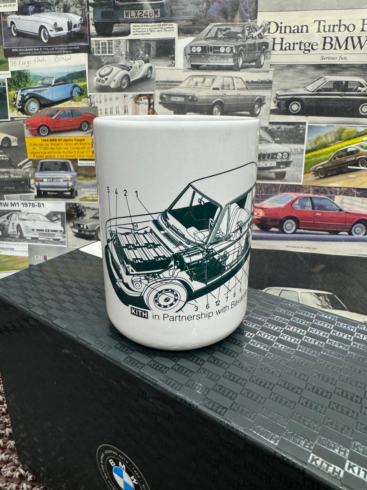 BMW KITH E10 Car Sketch Mug