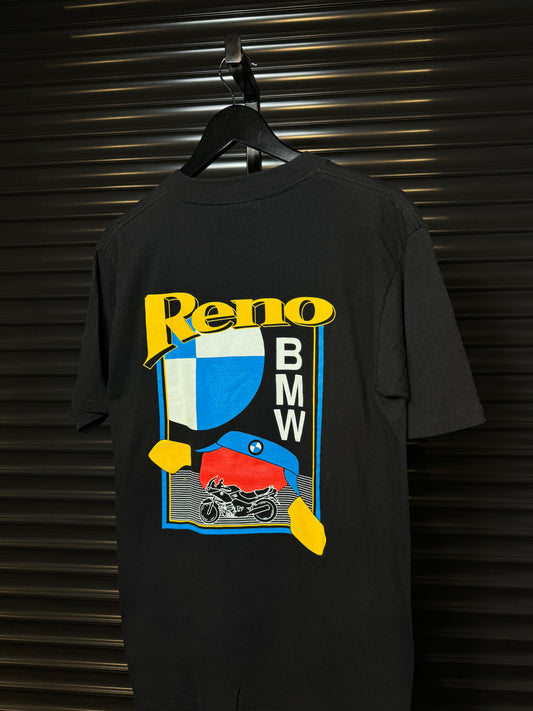 90’s BMW Reno Motorcycles Tee -  Large DRYROT