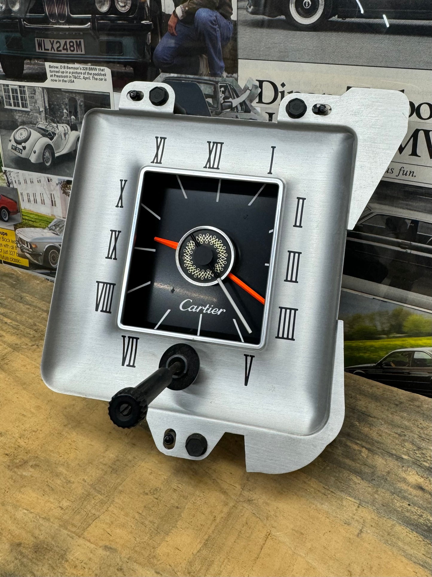 Vintage Cartier Car Dashboard Clock