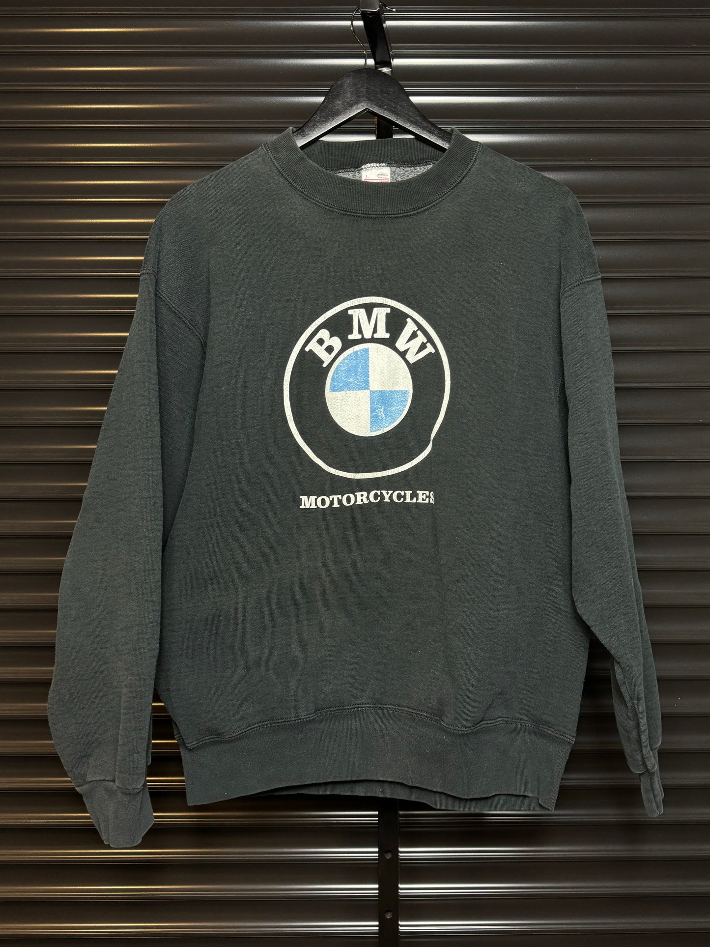 Vintage BMW Motorcycles Embroidered Crewneck - Large