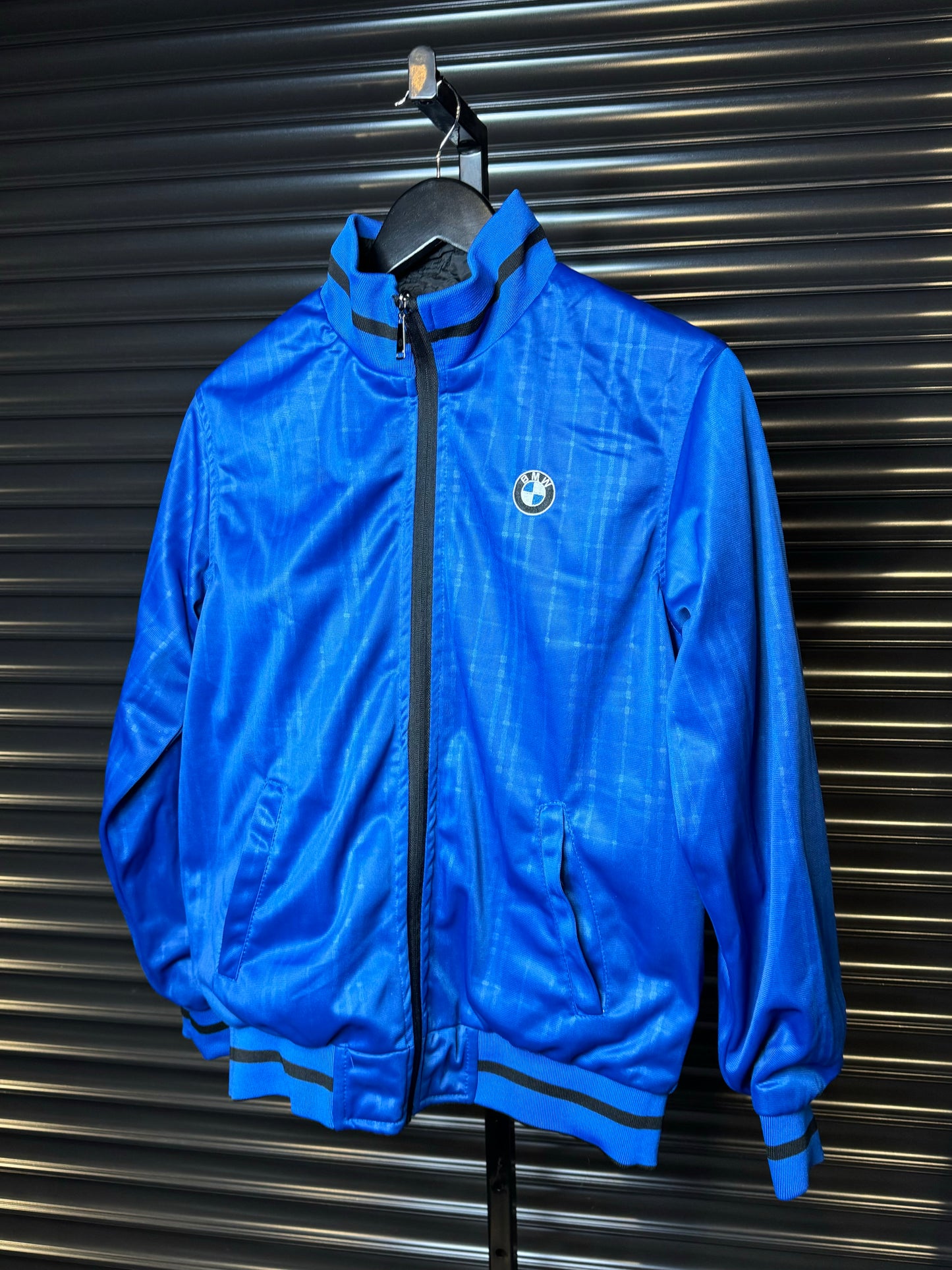 Vintage BMW Zip Up Light Jacket - XL