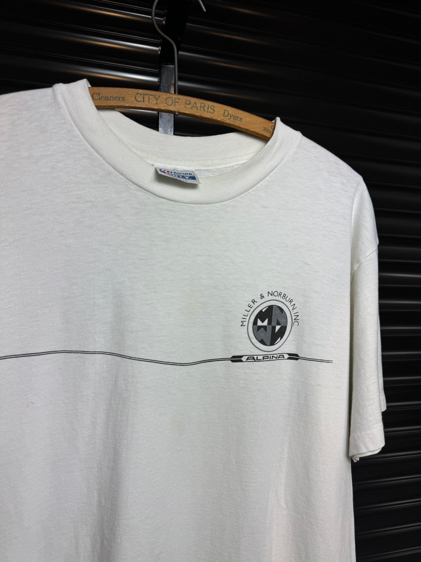 80’s BMW E9 Alpina Miller & Norburn Tee - Large