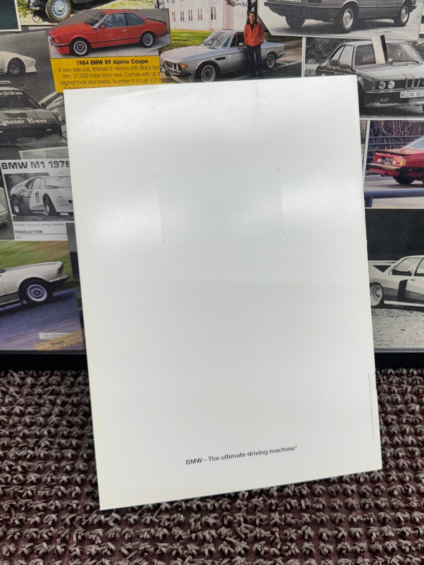BMW E36 3-Series 1994 Booklet