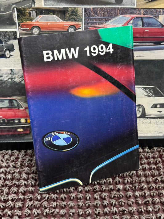 BMW 1994 Booklet