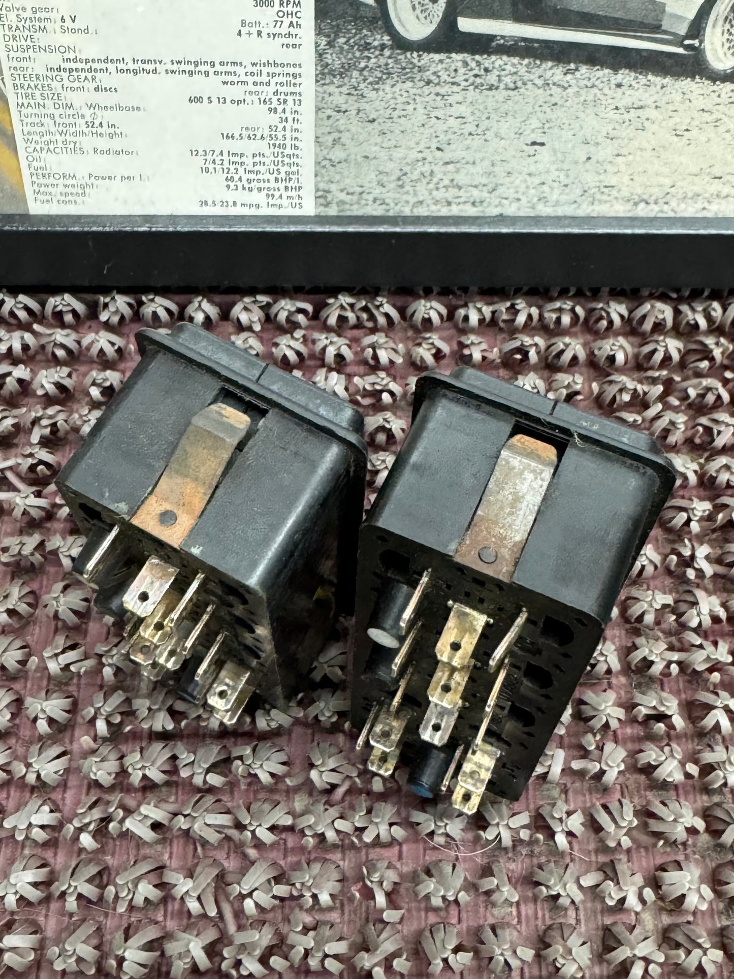 BMW Front Seat Adjust Control Switches Set of 2 - 308408314