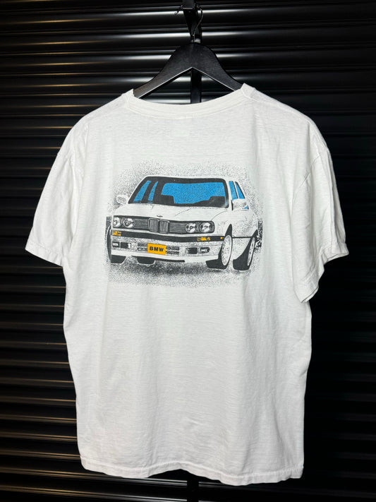 Vintage 90’s BMW E30 3-Series Coupe Sketch Tee - XL