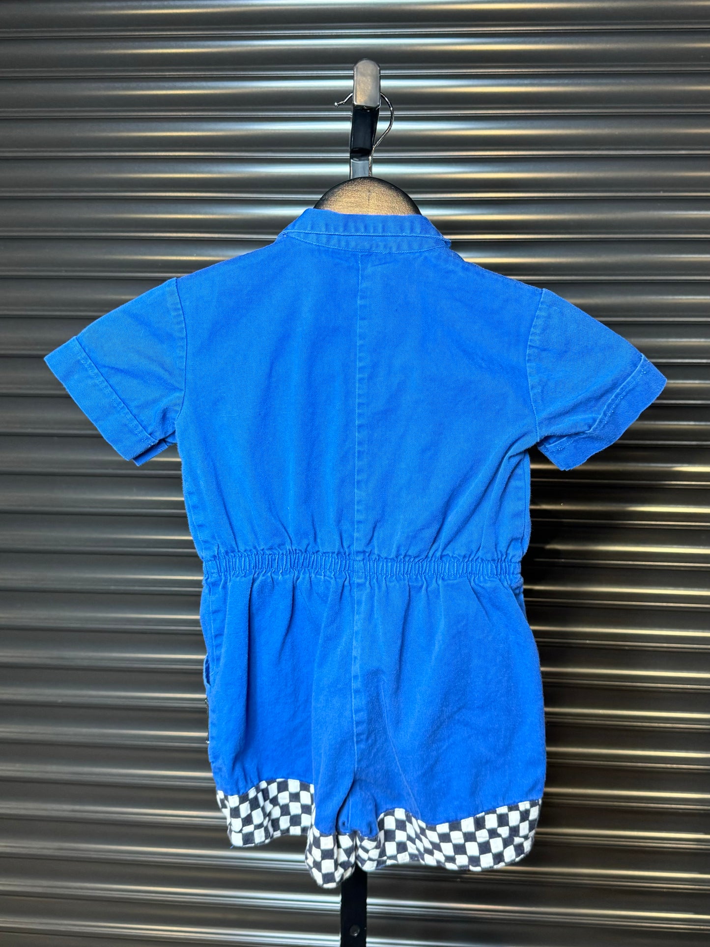 Vintage BMW Kids Mechanic Racing Coveralls - Size 4