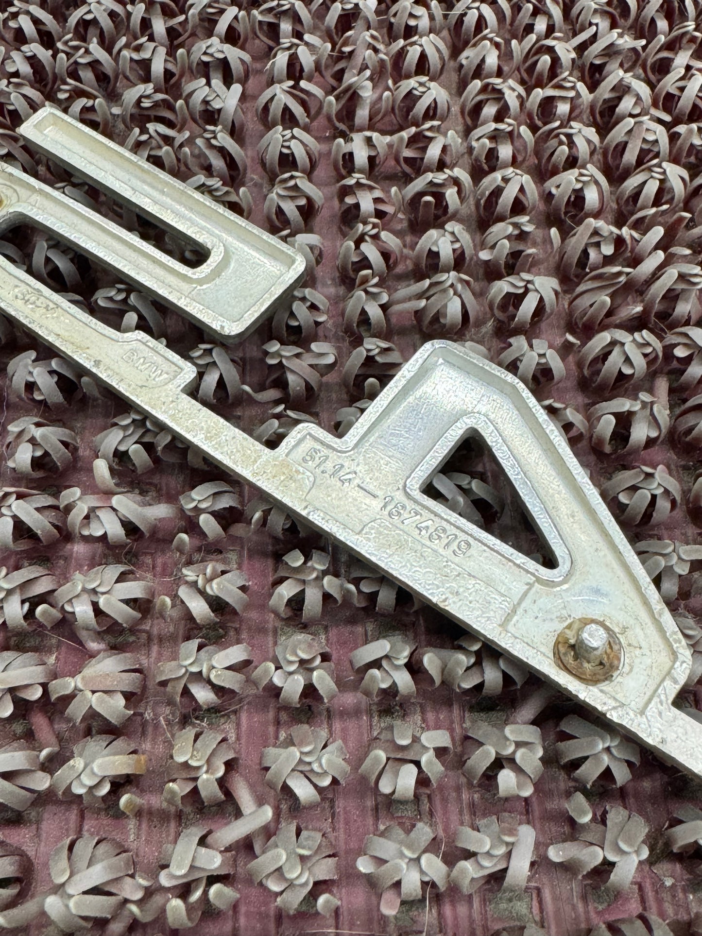 BMW E23 Euro 745 Original Trunk Badge