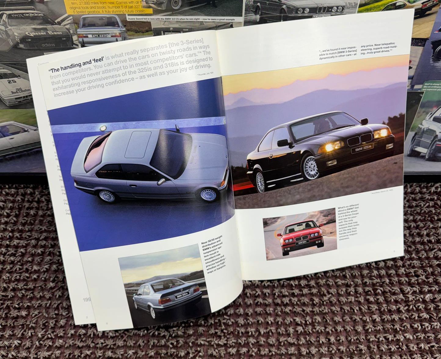 BMW E36 3-Series Coupe 1995 Booklet