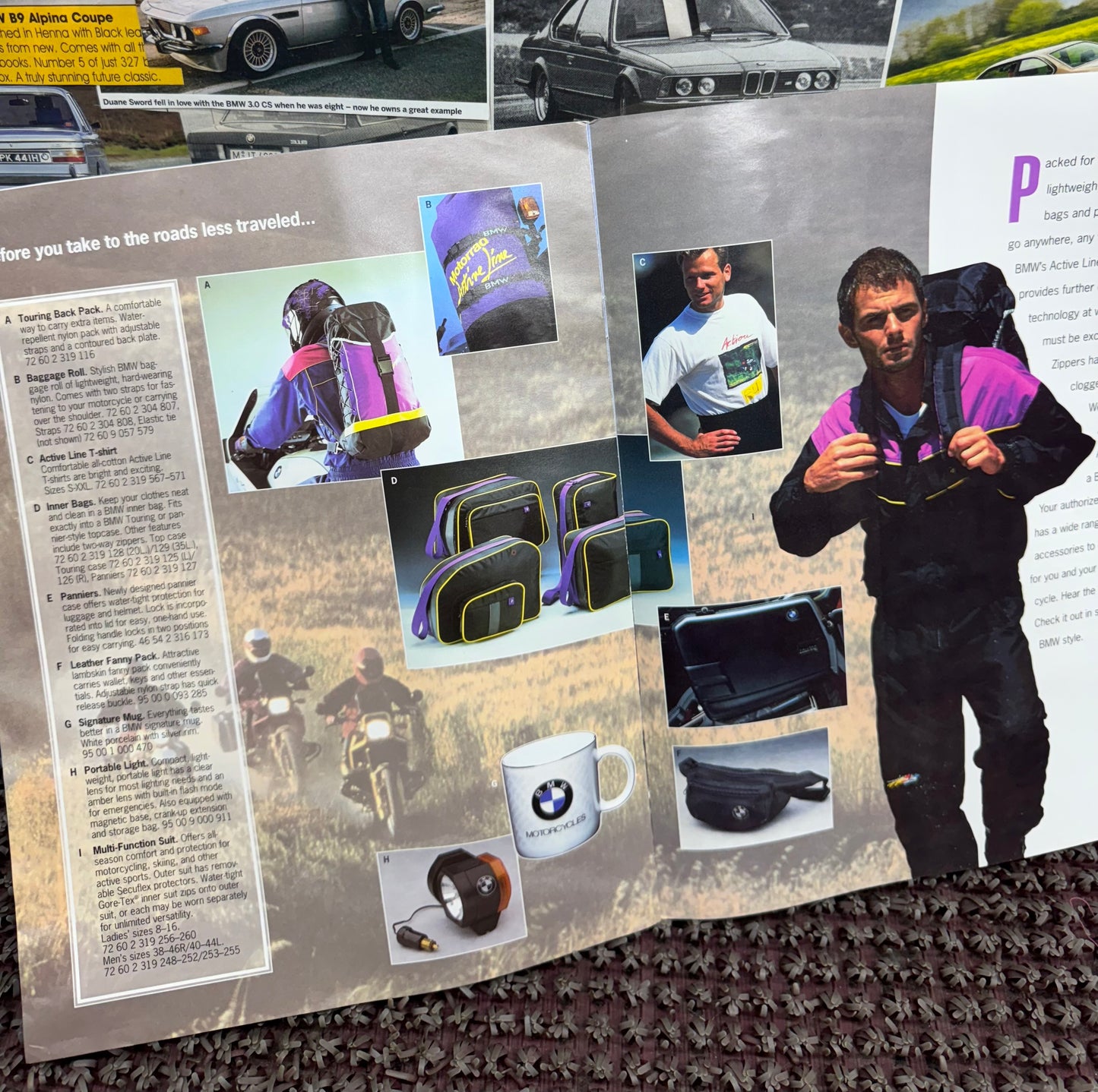 BMW Motorcycles 1992 Next Adventure Booklet