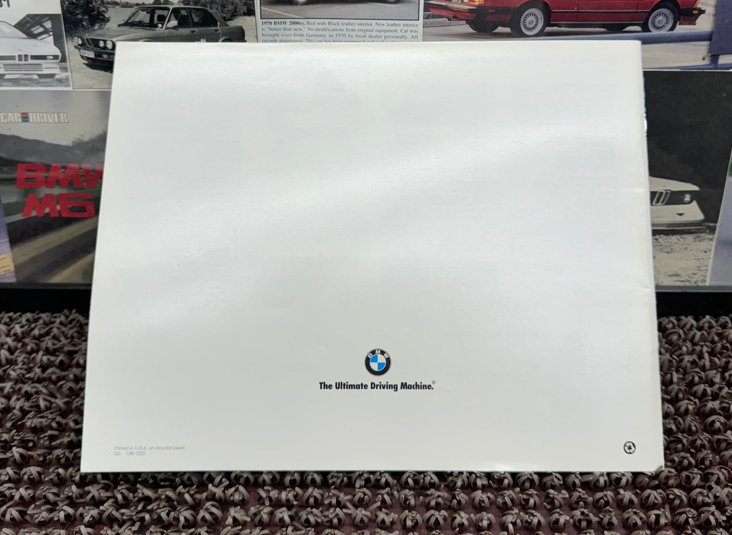 BMW 1996 Atlanta Olympics Booklet