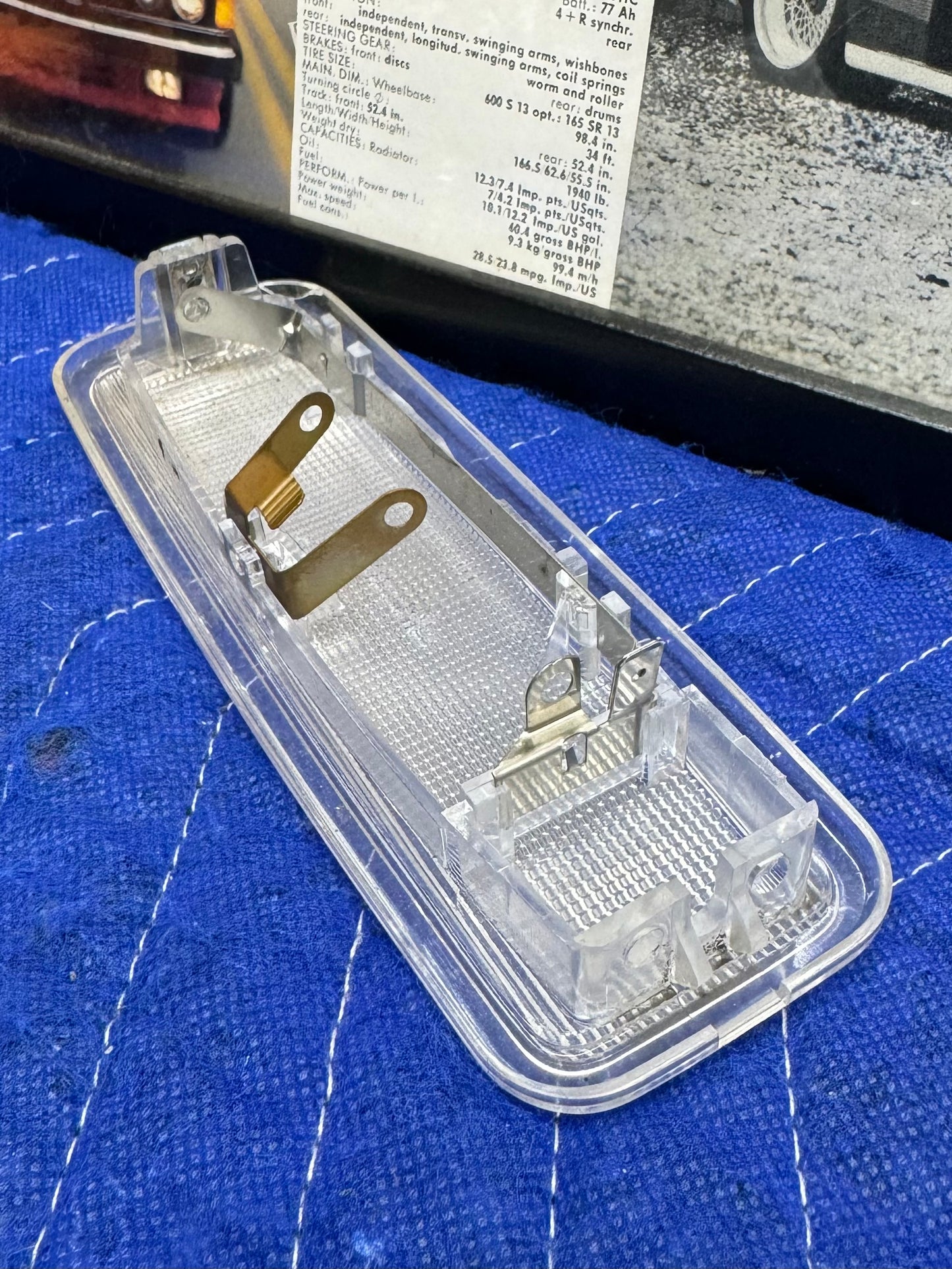 BMW E28 Interior Dome Light Lens